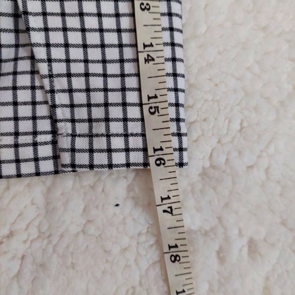 Black and white checkered pencil mini skirt. - Picture 6 of 7